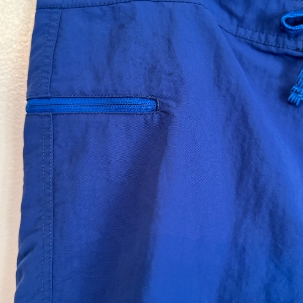 Patagonia Wayfarer Boardshorts Size 38 Blue Beach Travel Vacation - Picture 4 of 9